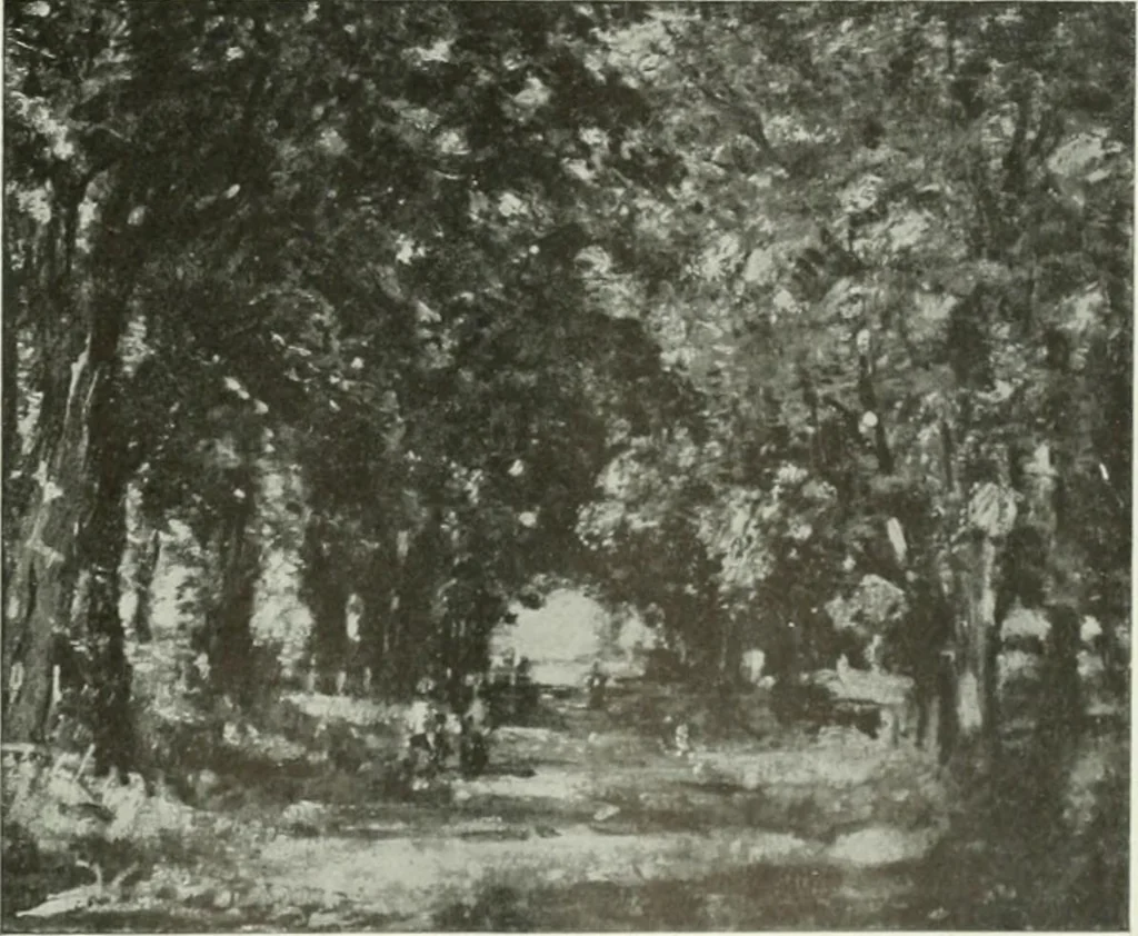 An illustration from Studio international, 1893, leaf 104