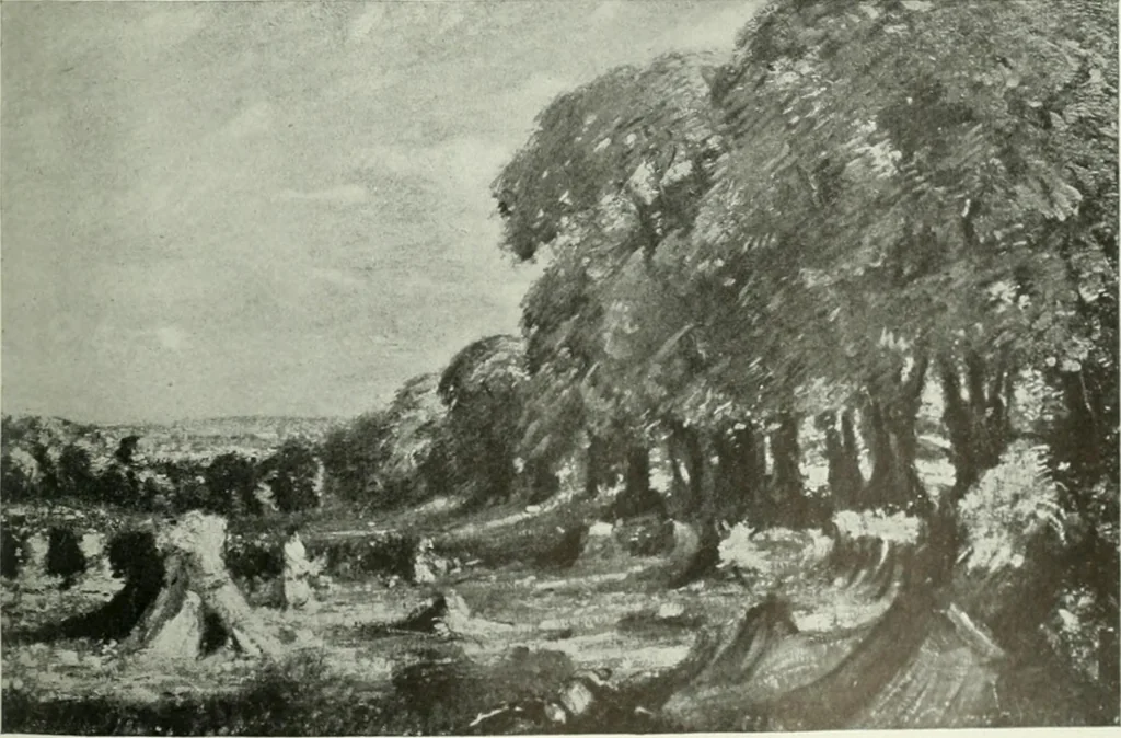 An illustration from Studio international, 1893, leaf 110
