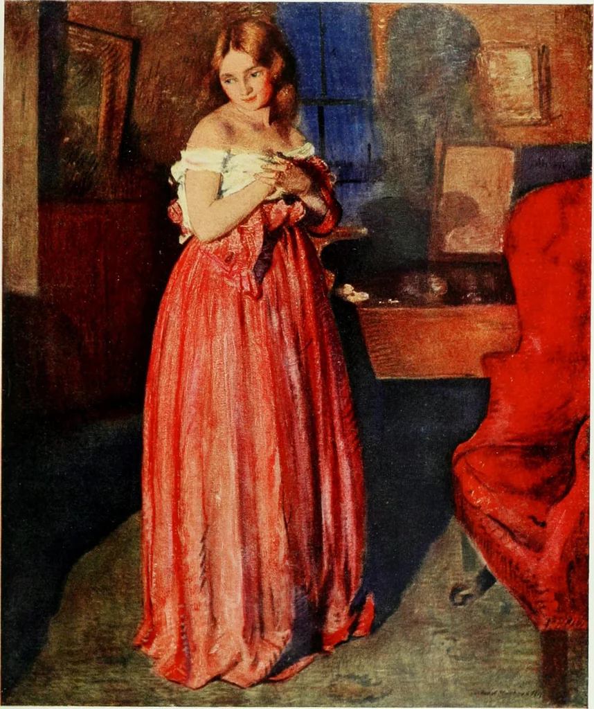 An illustration from Studio international, 1893, leaf 112