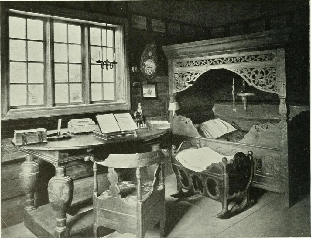 An illustration from Studio international, 1893, leaf 123
