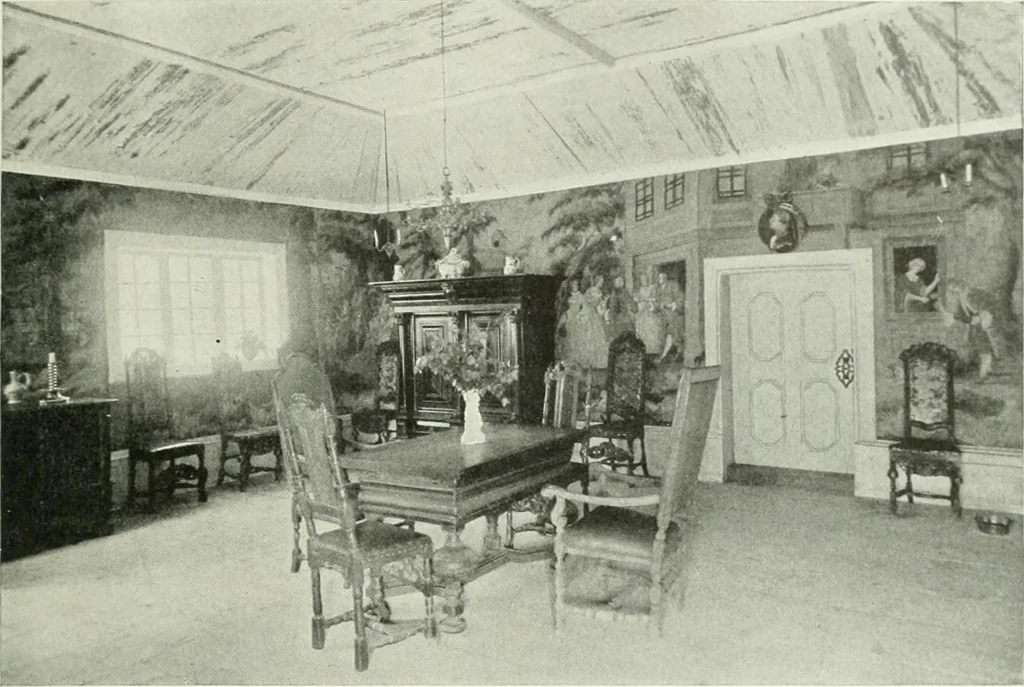 An illustration from Studio international, 1893, leaf 124