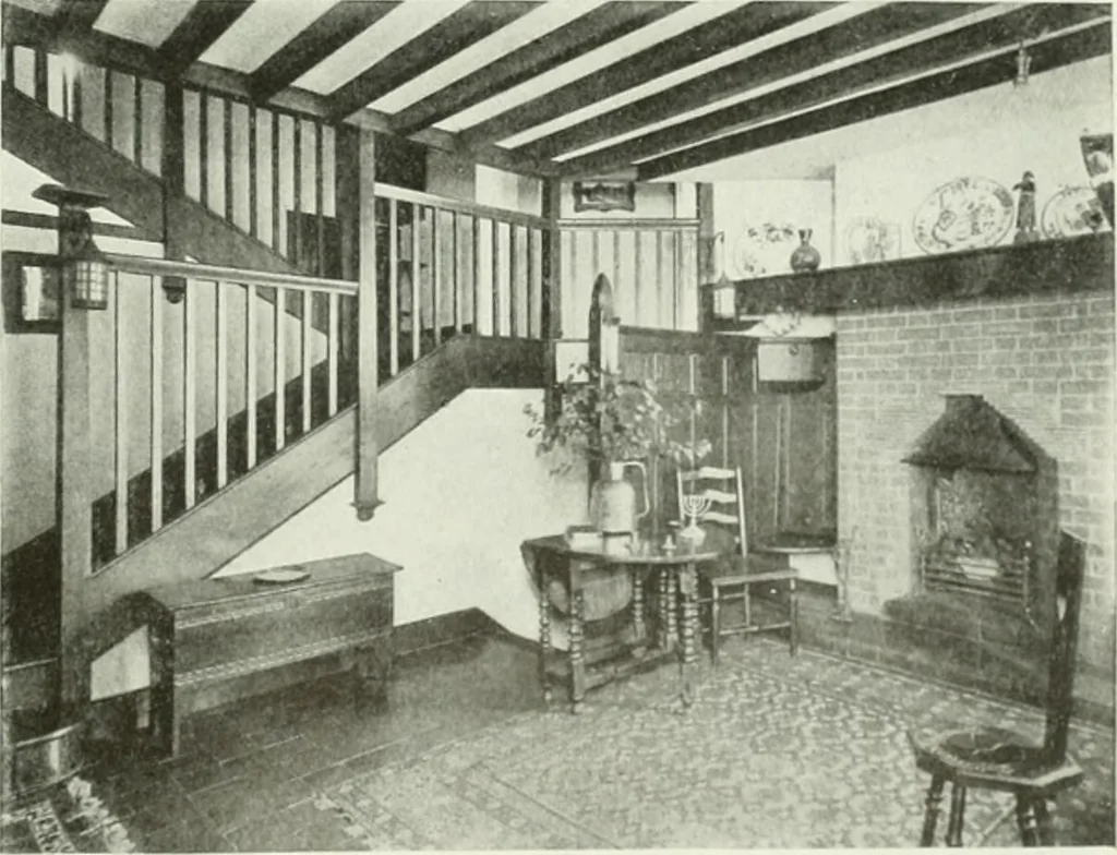 An illustration from Studio international, 1893, leaf 130