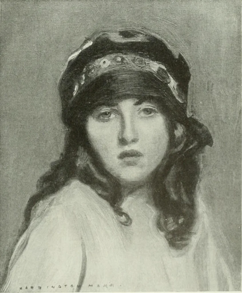 An illustration from Studio international, 1893, leaf 150