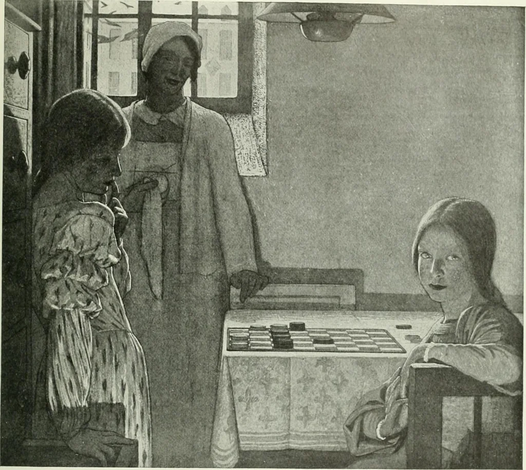 An illustration from Studio international, 1893, leaf 152