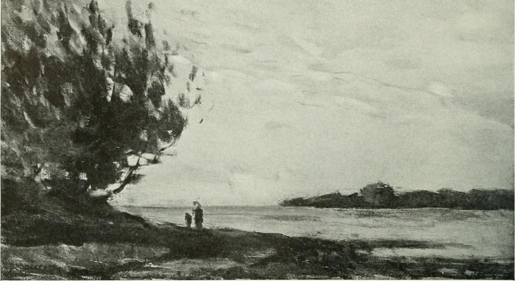 An illustration from Studio international, 1893, leaf 157