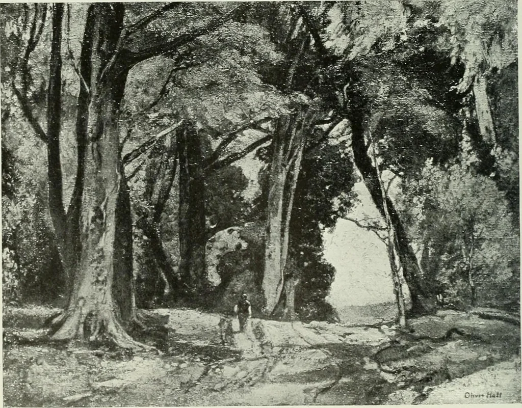 An illustration from Studio international, 1893, leaf 157