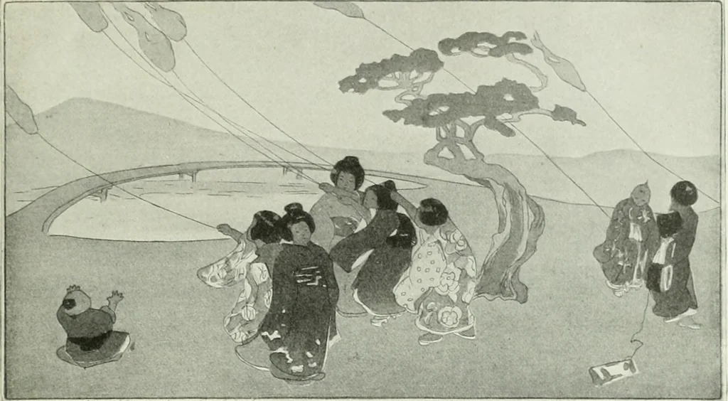 An illustration from Studio international, 1893, leaf 180