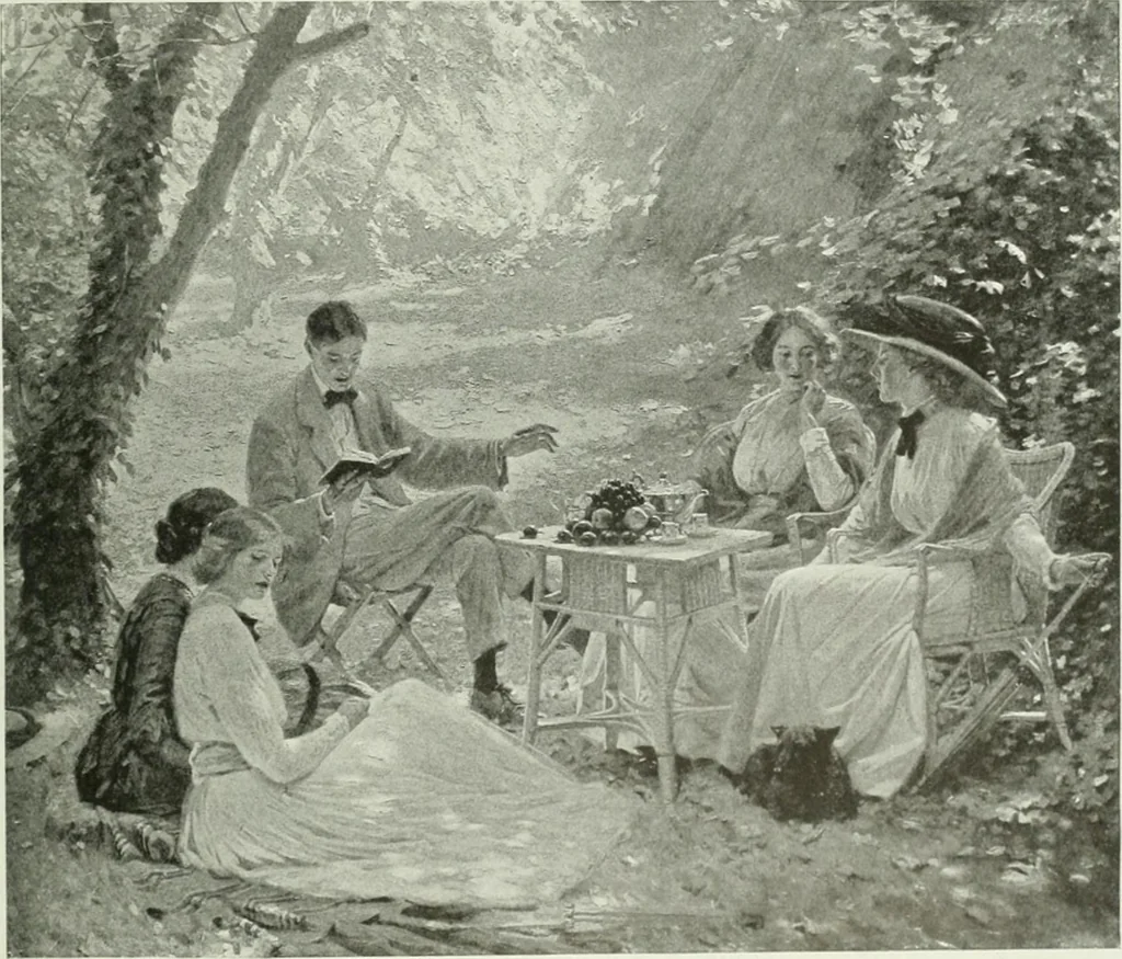 An illustration from Studio international, 1893, leaf 190