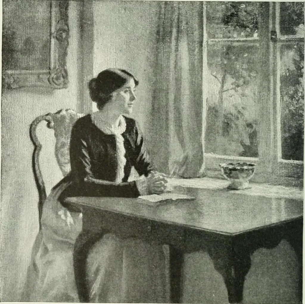 An illustration from Studio international, 1893, leaf 191