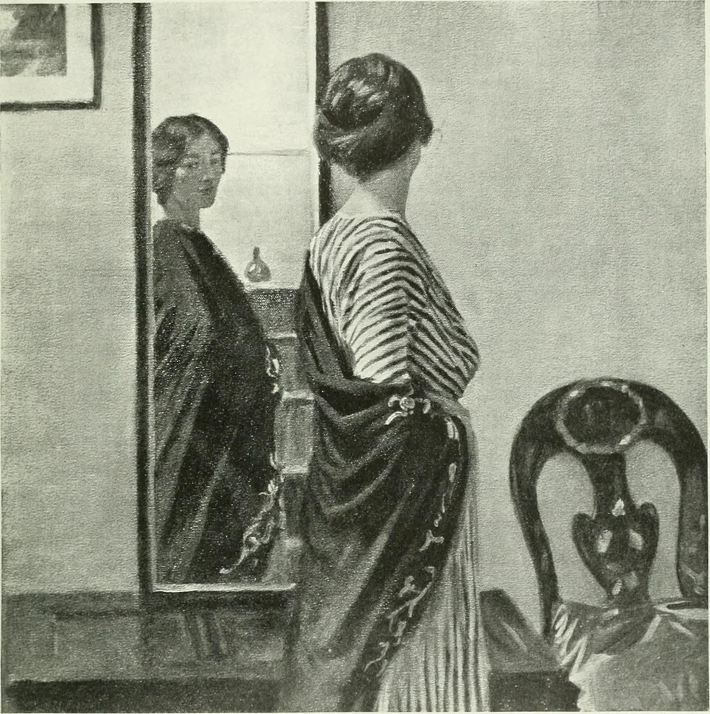 An illustration from Studio international, 1893, leaf 196