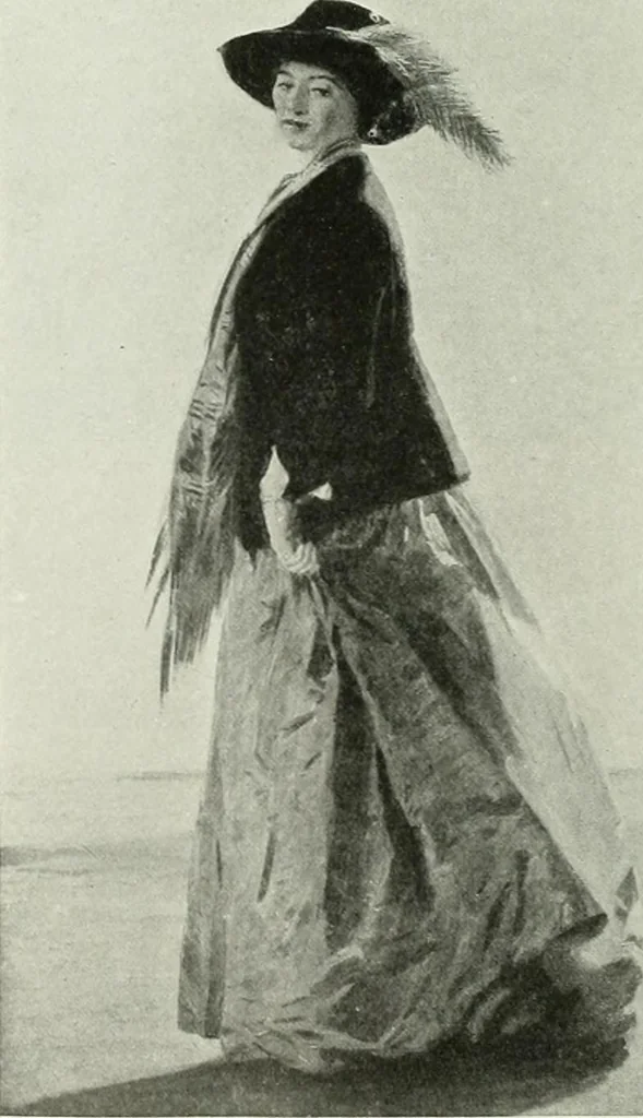 An illustration from Studio international, 1893, leaf 199