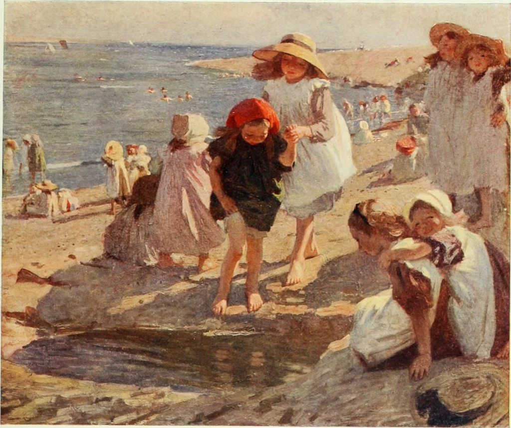 An illustration from Studio international, 1893, leaf 200