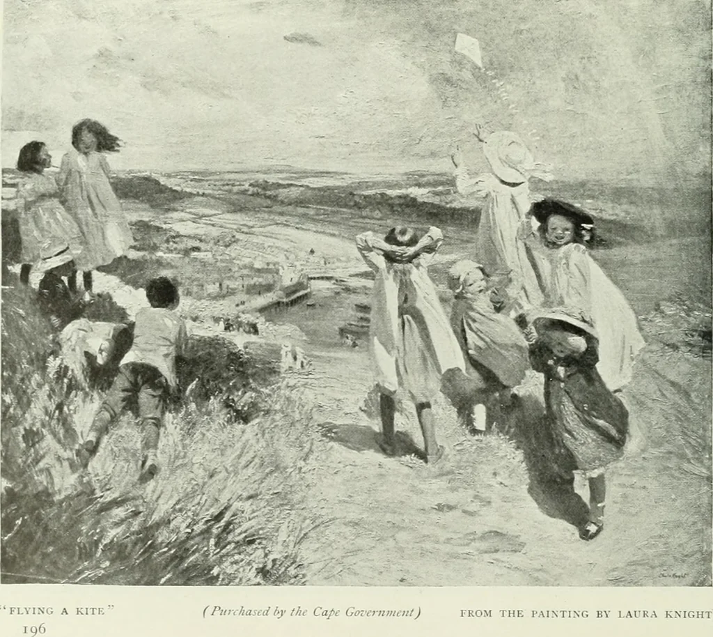 An illustration from Studio international, 1893, leaf 203