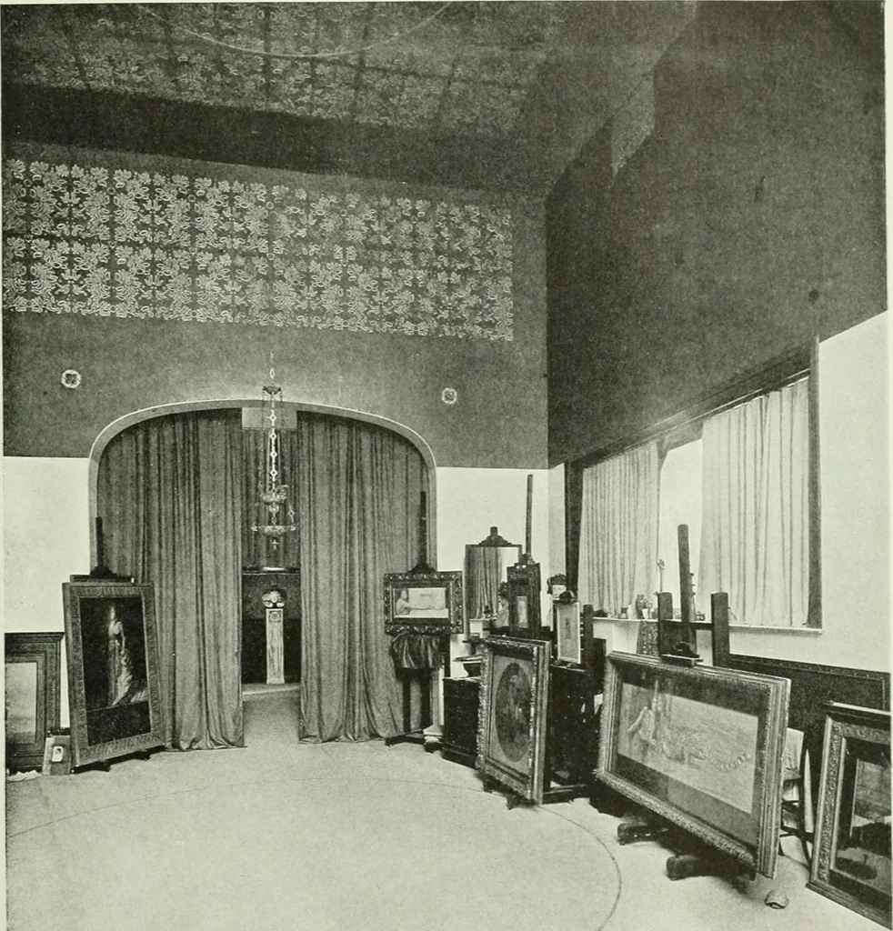 An illustration from Studio international, 1893, leaf 210