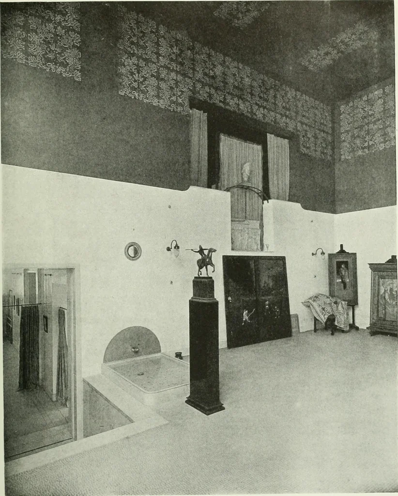 An illustration from Studio international, 1893, leaf 214
