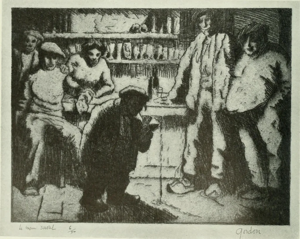 An illustration from Studio international, 1893, leaf 23