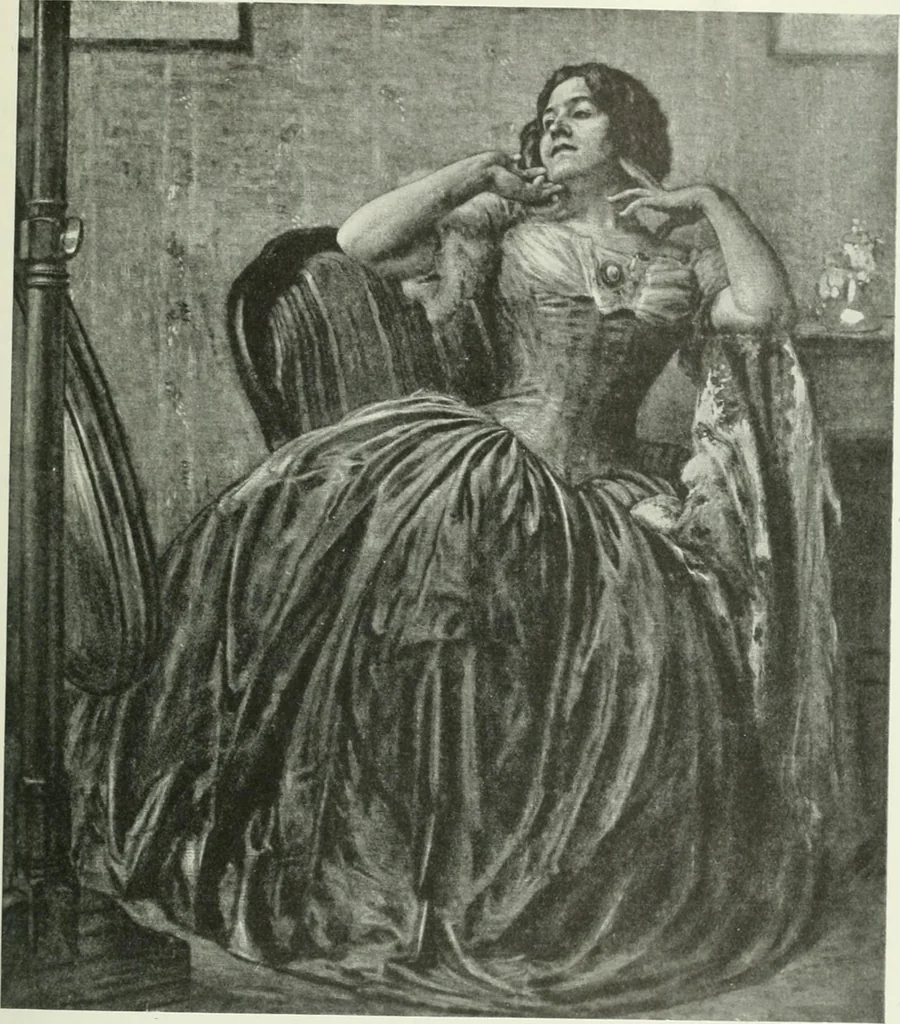 An illustration from Studio international, 1893, leaf 234