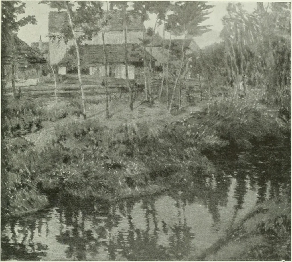An illustration from Studio international, 1893, leaf 238