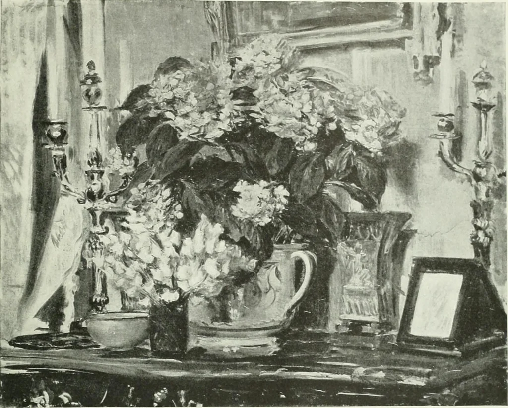 An illustration from Studio international, 1893, leaf 244