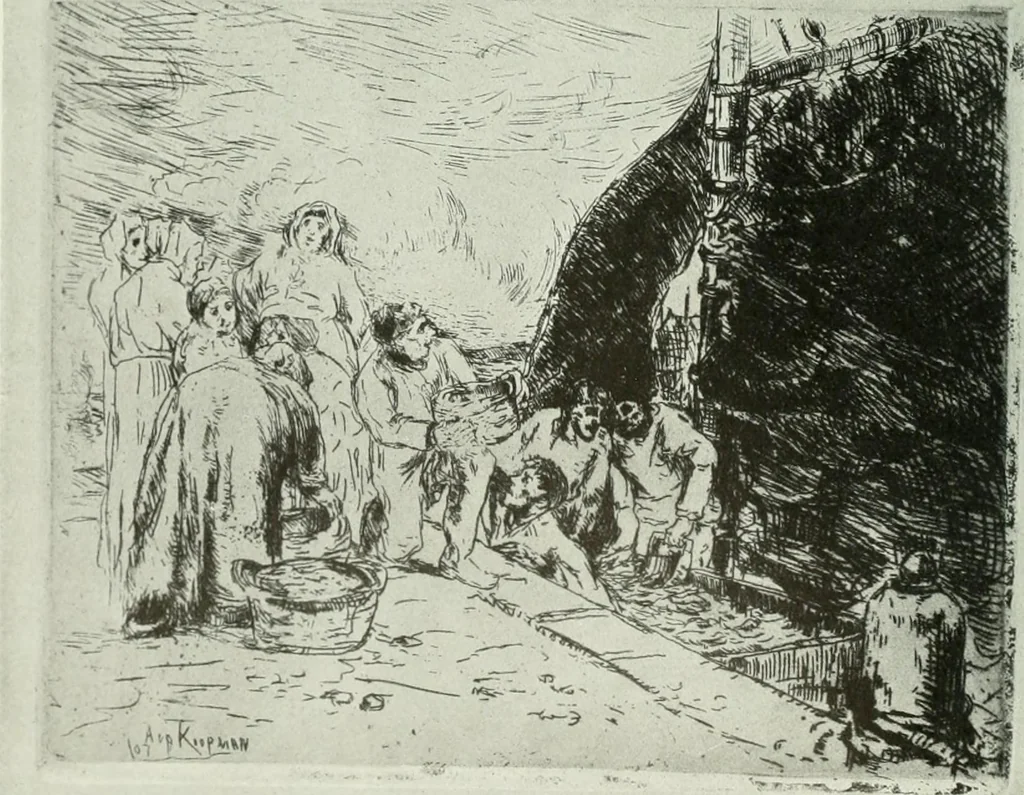 An illustration from Studio international, 1893, leaf 25