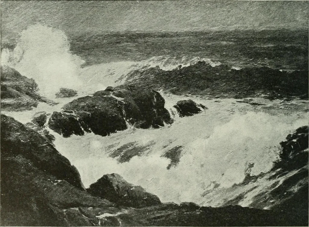 An illustration from Studio international, 1893, leaf 253
