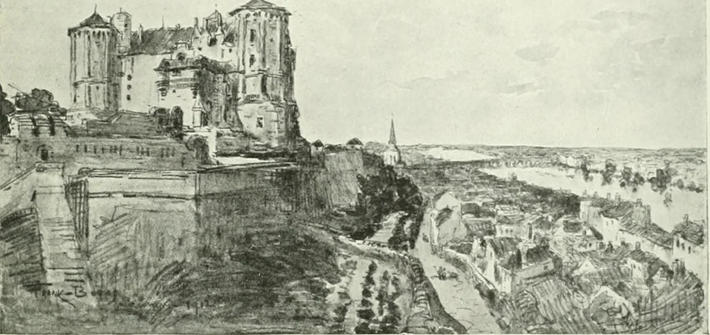 An illustration from Studio international, 1893, leaf 258