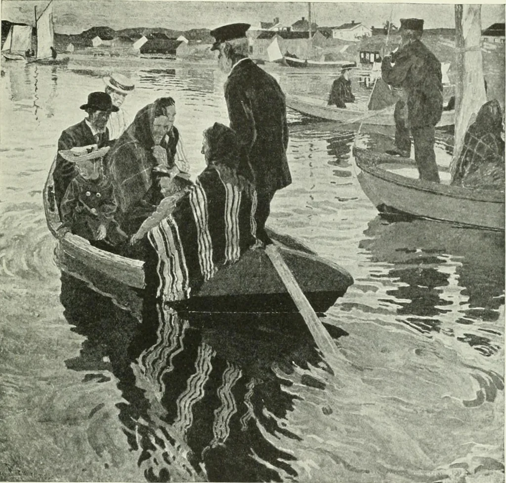 An illustration from Studio international, 1893, leaf 262
