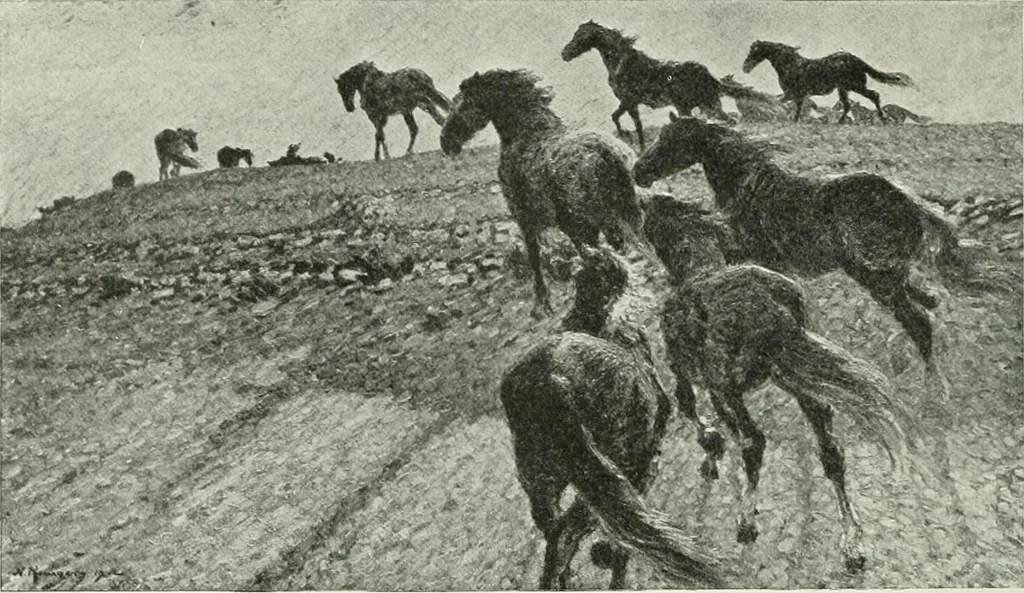 An illustration from Studio international, 1893, leaf 265