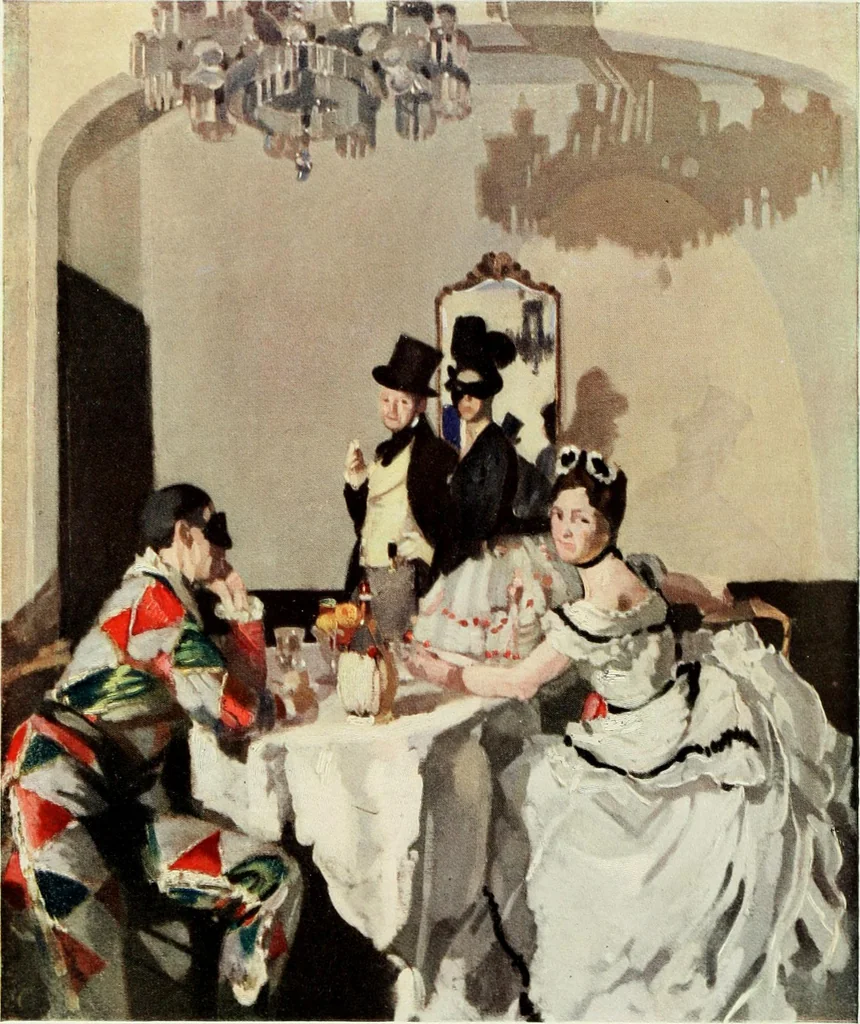 An illustration from Studio international, 1893, leaf 275