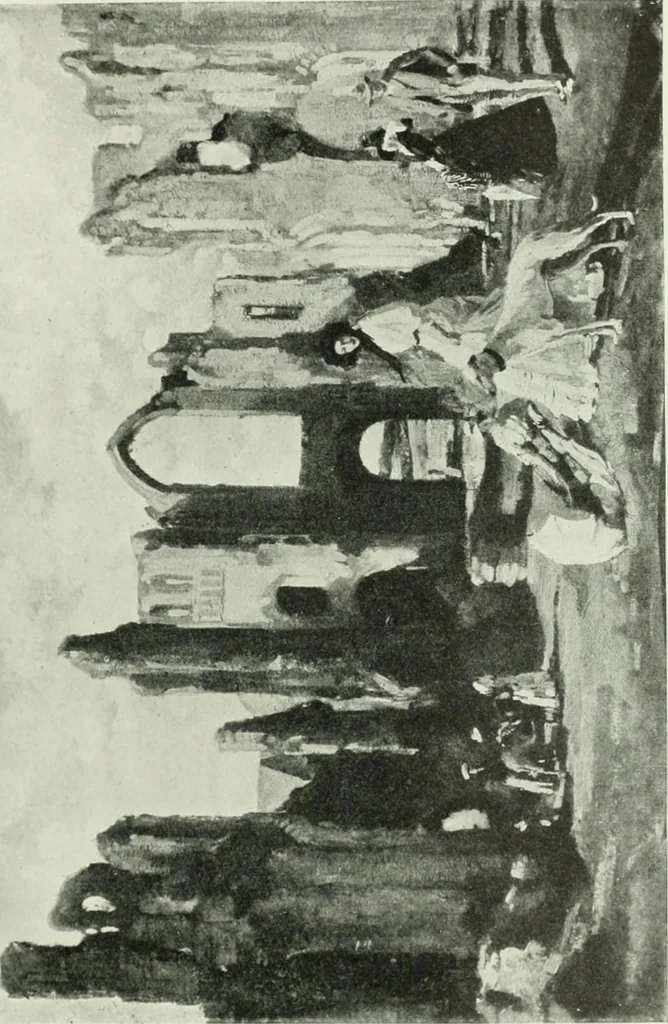 An illustration from Studio international, 1893, leaf 278