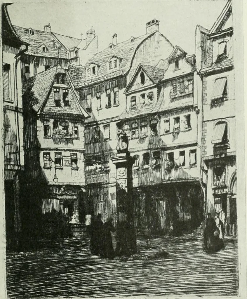 An illustration from Studio international, 1893, leaf 28