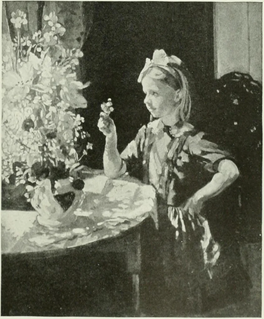 An illustration from Studio international, 1893, leaf 280