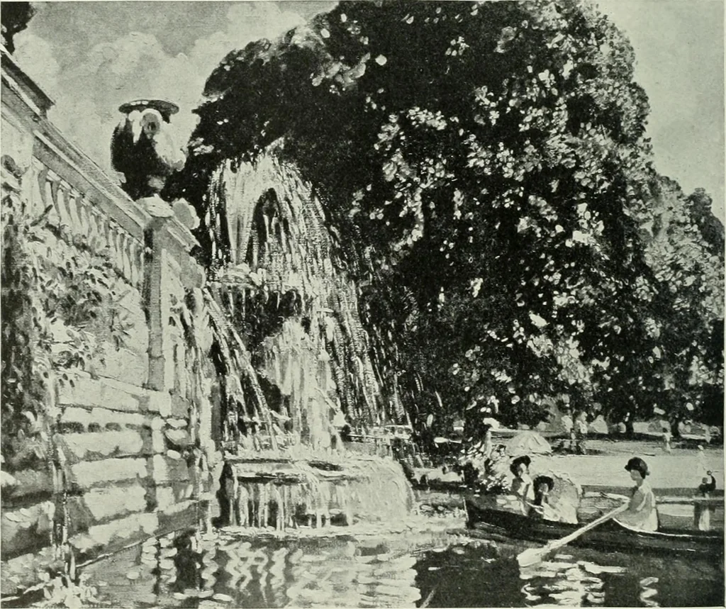 An illustration from Studio international, 1893, leaf 281