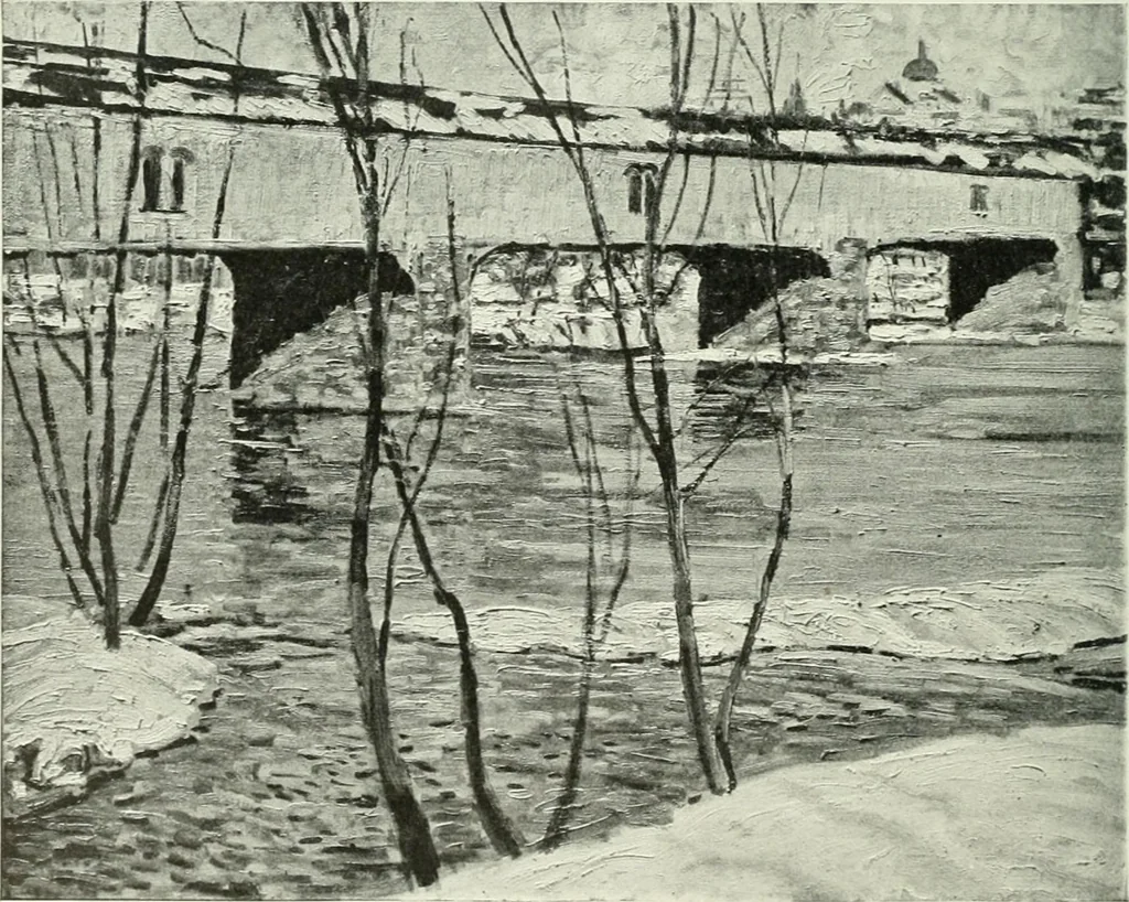 An illustration from Studio international, 1893, leaf 287