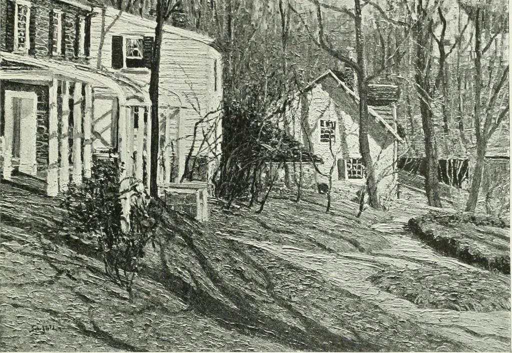An illustration from Studio international, 1893, leaf 288