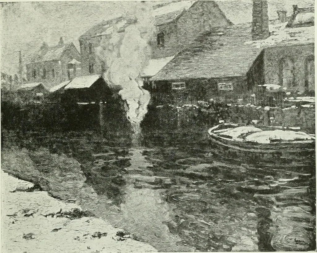 An illustration from Studio international, 1893, leaf 290