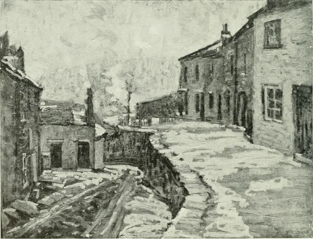An illustration from Studio international, 1893, leaf 291