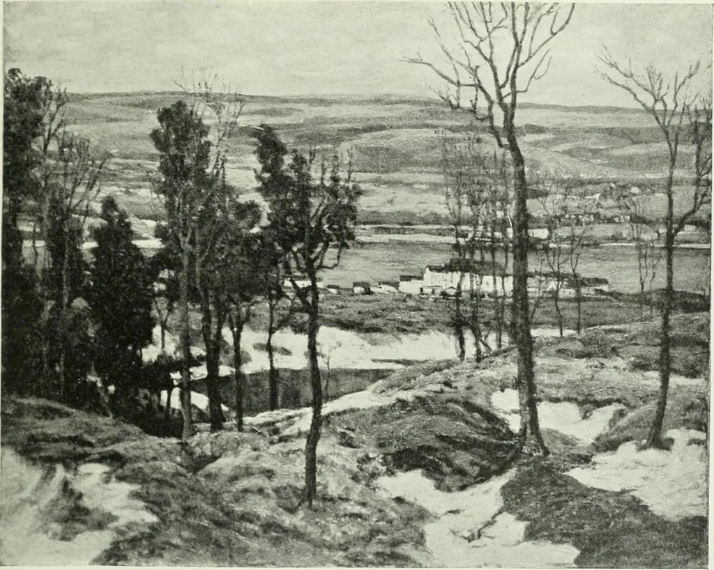 An illustration from Studio international, 1893, leaf 292