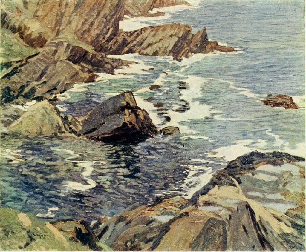 An illustration from Studio international, 1893, leaf 294