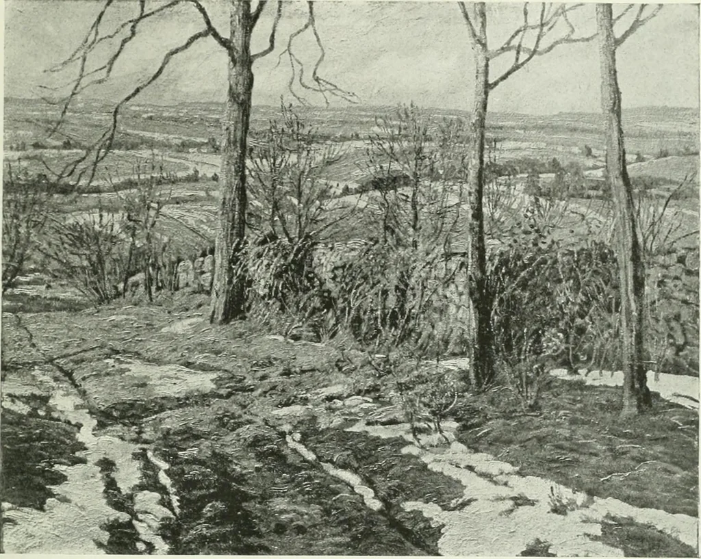 An illustration from Studio international, 1893, leaf 296