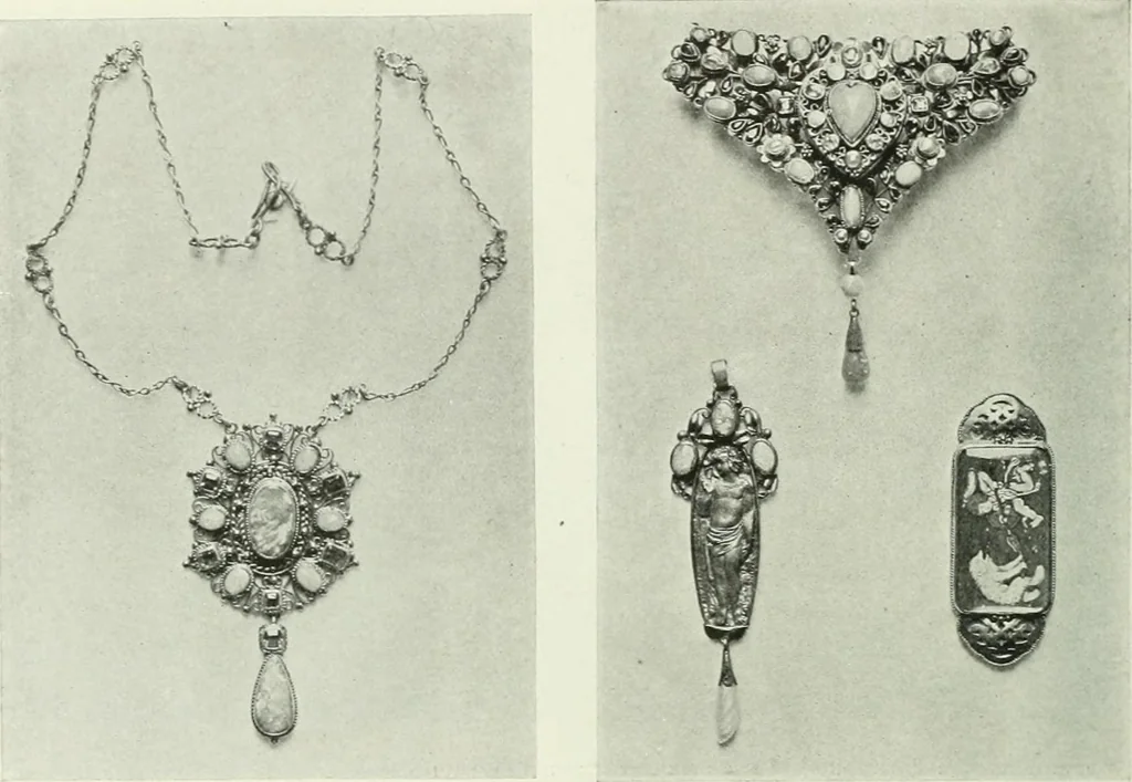 An illustration from Studio international, 1893, leaf 299