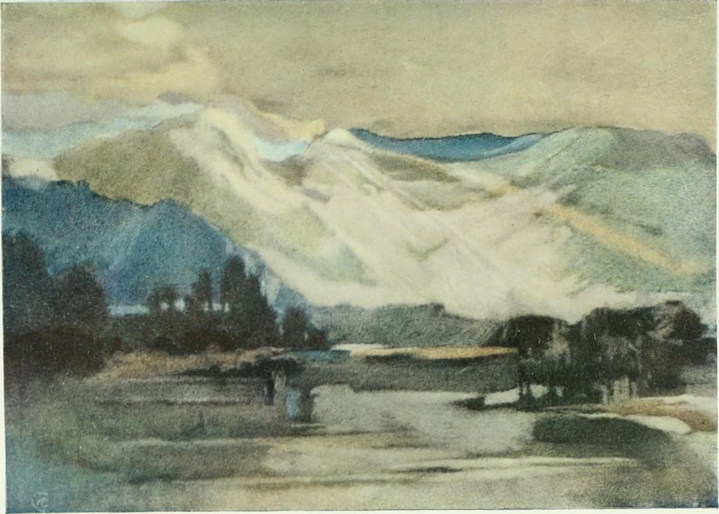 An illustration from Studio international, 1893, leaf 30