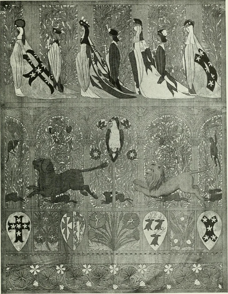 An illustration from Studio international, 1893, leaf 306