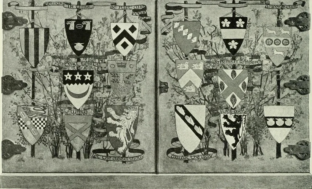 An illustration from Studio international, 1893, leaf 309