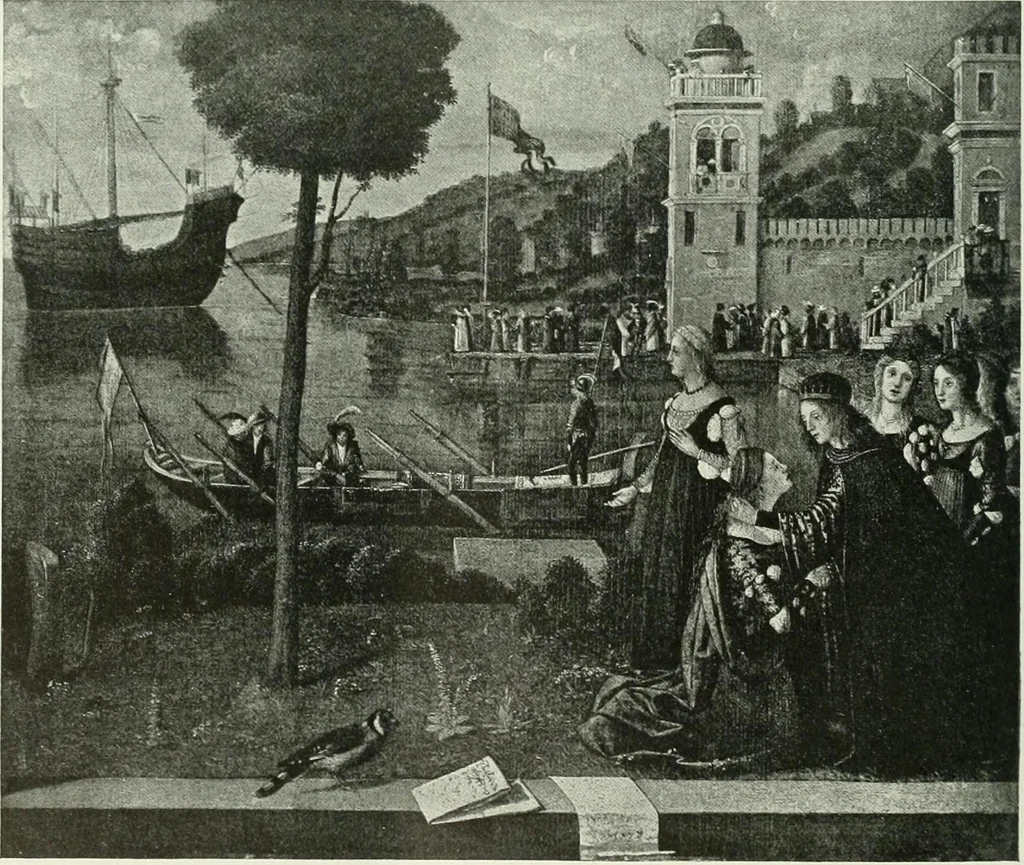 An illustration from Studio international, 1893, leaf 311