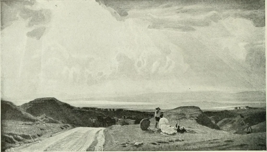 An illustration from Studio international, 1893, leaf 325