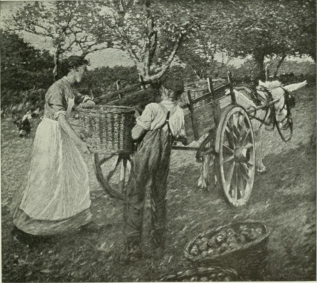 An illustration from Studio international, 1893, leaf 328