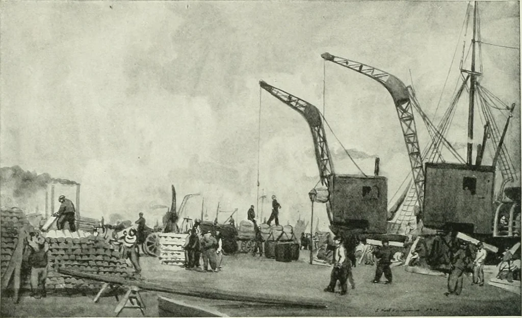 An illustration from Studio international, 1893, leaf 329