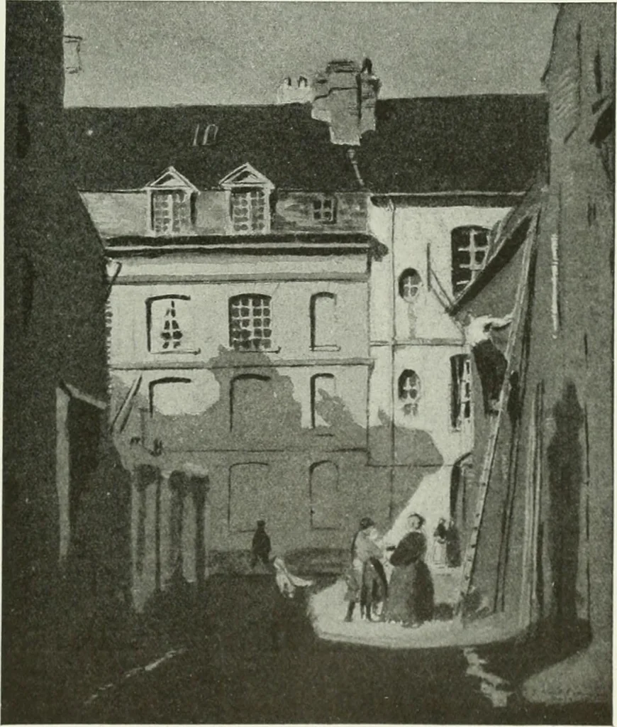 An illustration from Studio international, 1893, leaf 330