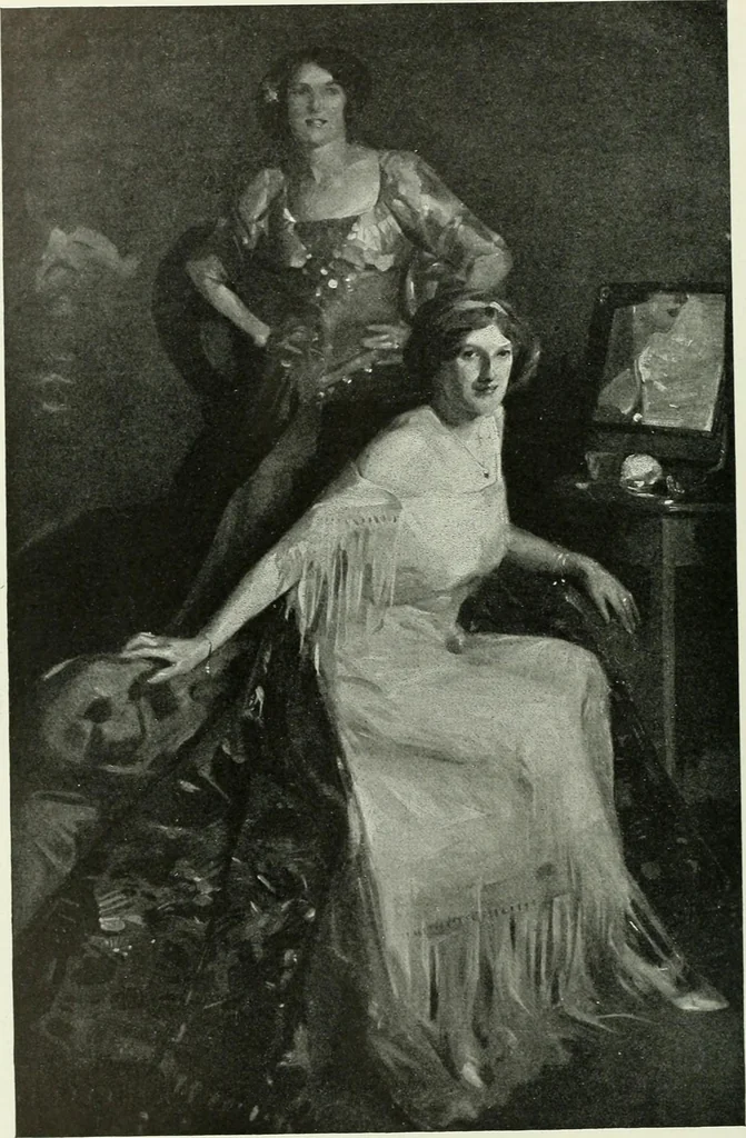 An illustration from Studio international, 1893, leaf 331